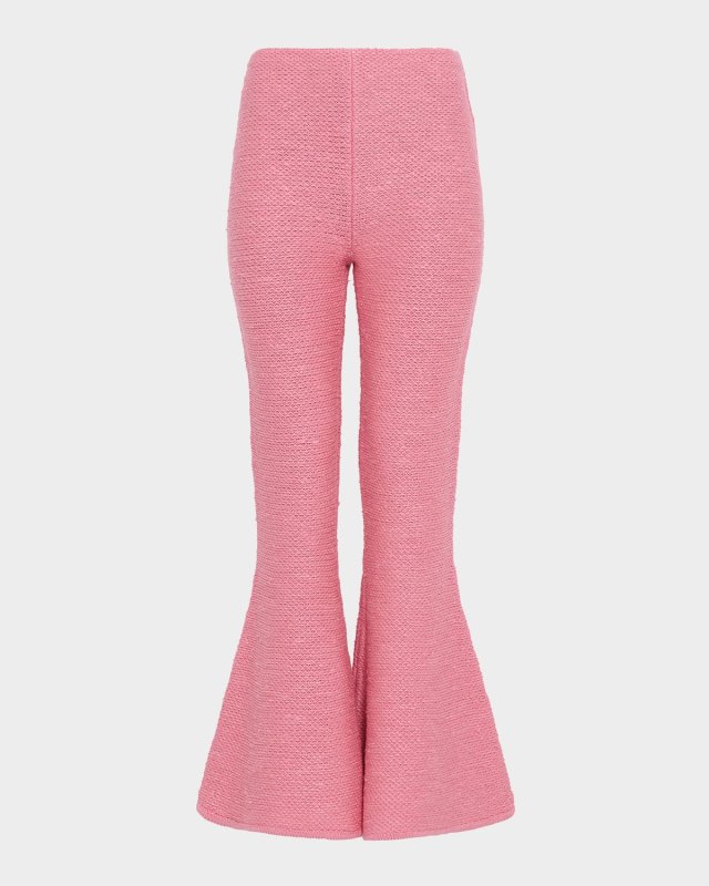 Karpo Cashmere-Silk Knit Flare Pants